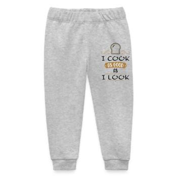 Hobbykoch - Baby Organic Jogginghose Baby Tumbler von Stanley/Stella - Grau meliert - Vorne