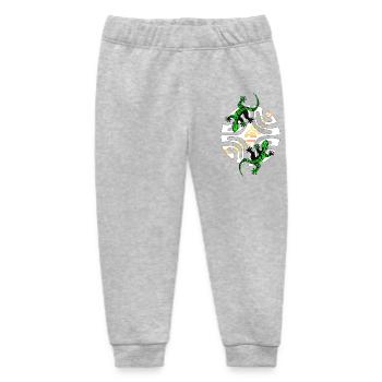 KIMO - Baby Organic Jogginghose Baby Tumbler von Stanley/Stella - Grau meliert - Vorne