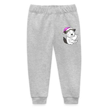 Cat cat breed Ragdoll - Baby Organic Sweatpants by Stanley/Stella - heather grey - Front