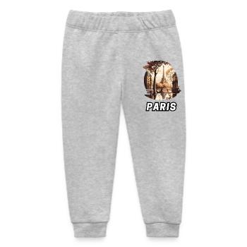 Paris - Baby Organic Jogginghose Baby Tumbler von Stanley/Stella - Grau meliert - Vorne