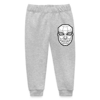 Kimura Mask White - Baby Organic Sweatpants by Stanley/Stella - heather grey - Front