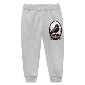 Black Raven - Baby Organic Sweatpants by Stanley/Stella - heather grey - Front