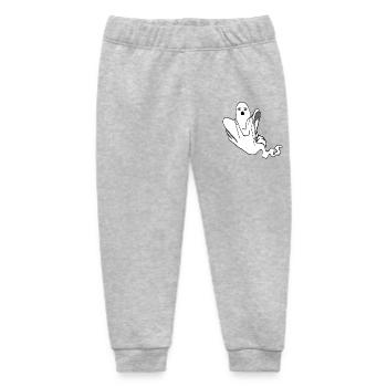 Ghost - Baby Organic Sweatpants by Stanley/Stella - heather grey - Front