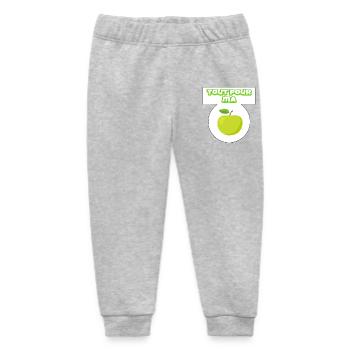 Everything for my apple - Baby Organic Sweatpants by Stanley/Stella - heather grey - Front
