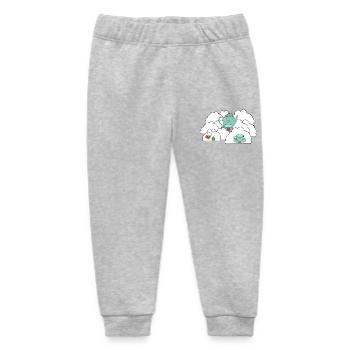 Himmlisch Himmel Tee Teekanne Genuss - Baby Organic Jogginghose Baby Tumbler von Stanley/Stella - Grau meliert - Vorne