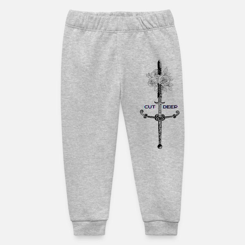 Cyber Rose - Pantalon de jogging bébé bio Stanley/Stella - gris chiné