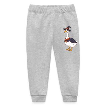 Gans - Baby Organic Jogginghose Baby Tumbler von Stanley/Stella - Grau meliert - Vorne