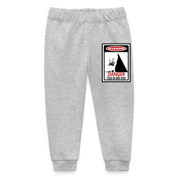Warnung: Der Sturz der Schwiegermutter - Baby Organic Jogginghose Baby Tumbler von Stanley/Stella - Grau meliert - Vorne