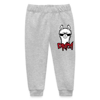 Lama Cool Wütend Sonnenbrille Pelzig Sauer Alpaka - Baby Organic Jogginghose Baby Tumbler von Stanley/Stella - Grau meliert - Vorne