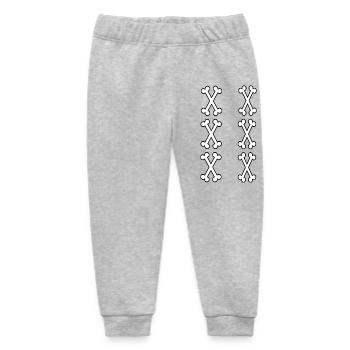 Zahl 11 Knochen - Baby Organic Jogginghose Baby Tumbler von Stanley/Stella - Grau meliert - Vorne