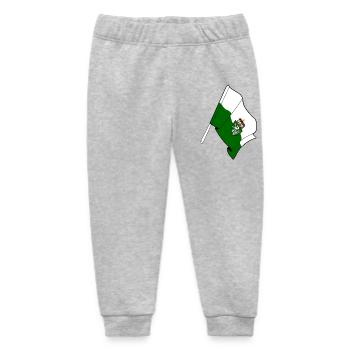 Styria Flag - Baby Organic Sweatpants by Stanley/Stella - heather grey - Front