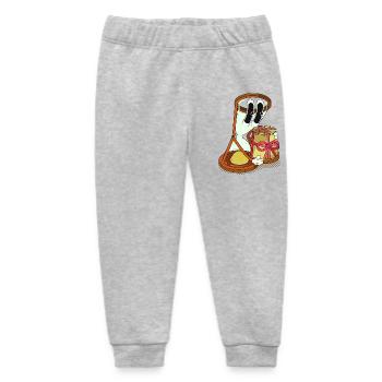 PRESENT - Baby Organic Sweatpants by Stanley/Stella - heather grey - Front
