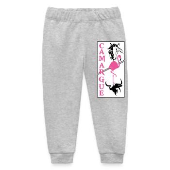 Camargue - Baby Organic Jogginghose Baby Tumbler von Stanley/Stella - Grau meliert - Vorne