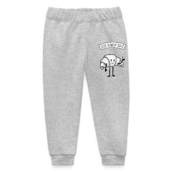 Ich Kann Das Croissant Held - Baby Organic Jogginghose Baby Tumbler von Stanley/Stella - Grau meliert - Vorne