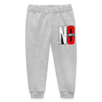 No Limits Schriftdesign - Baby Organic Jogginghose Baby Tumbler von Stanley/Stella - Grau meliert - Vorne