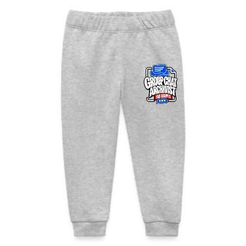Group Chat Archivist Has Receipts Funny Internet Q - Baby Organic Sweatpants by Stanley/Stella - heather grey - Front