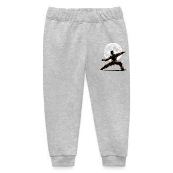 Tai Chi Zen Meditation – Chi Qigong Training - Baby Organic Sweatpants by Stanley/Stella - heather grey - Front