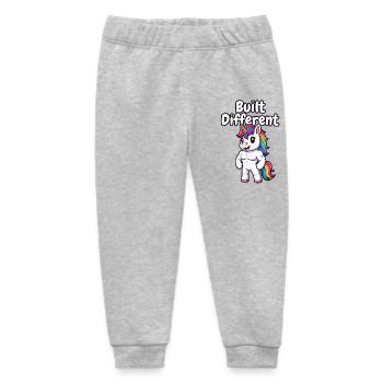 Andere Unicorn Muscular gebaut - Baby Organic Jogginghose Baby Tumbler von Stanley/Stella - Grau meliert - Vorne