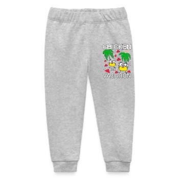 Fête des poules - Pantalon de jogging bébé bio Stanley/Stella - gris chiné - Devant