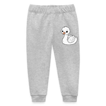 Swan - Baby Organic Sweatpants by Stanley/Stella - heather grey - Front