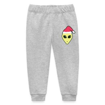 alien_santa - Pantalon de jogging bébé bio Stanley/Stella - gris chiné - Devant