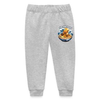 Capybara Send Noods Ramen - Baby Organic Jogginghose Baby Tumbler von Stanley/Stella - Grau meliert - Vorne