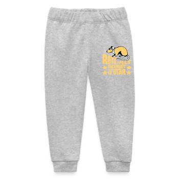 Rats Spelt Backwards Is Star Lustiger Ratte Spruch - Baby Organic Sweatpants by Stanley/Stella - heather grey - Front