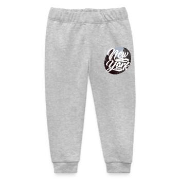 New York - Baby Organic Jogginghose Baby Tumbler von Stanley/Stella - Grau meliert - Vorne