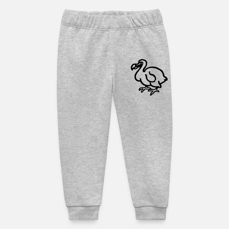 Dodo - Pantalon de jogging bébé bio Stanley/Stella - gris chiné