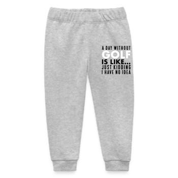 Golf - Baby Organic Sweatpants by Stanley/Stella - heather grey - Front