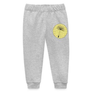 Löwenzahnsamen - Baby Organic Jogginghose Baby Tumbler von Stanley/Stella - Grau meliert - Vorne