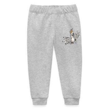 Animal Lover, Pet, Tropical, Parrot, Bird, Animal - Baby Organic Sweatpants by Stanley/Stella - heather grey - Front
