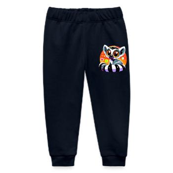 Lemur - Baby Organic Sweatpants by Stanley/Stella - navy - Front