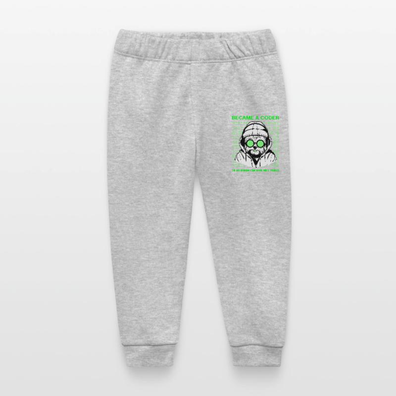 Became a Coder – Hacker Dog Binary Look Baby Organic Jogginghose Baby Tumbler von Stanley/Stella