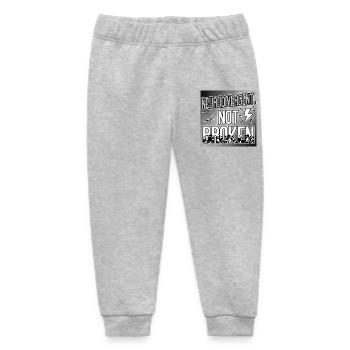 Neurodivergent Not Broken – Neurodiversity Pride - Baby Organic Sweatpants by Stanley/Stella - heather grey - Front