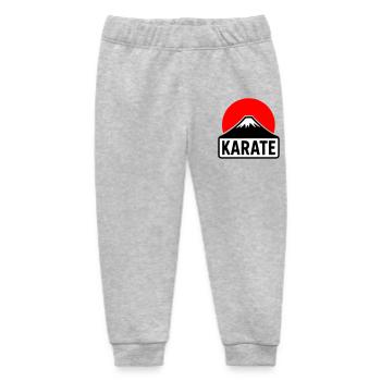 Fuji-San - Baby Organic Sweatpants by Stanley/Stella - heather grey - Front