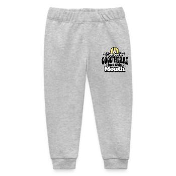 Humorous Assassination Themed T-Shirt - Baby Organic Sweatpants by Stanley/Stella - heather grey - Front