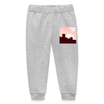 Look Up - Baby Organic Jogginghose Baby Tumbler von Stanley/Stella - Grau meliert - Vorne