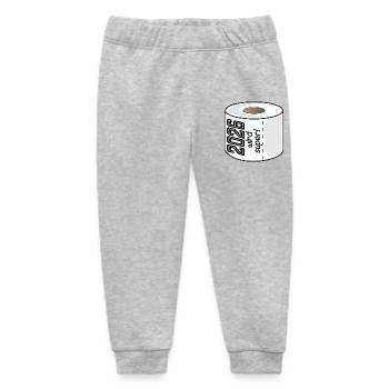 TOILET PAPER TOILET PAPER 2026 SAYINGS - Baby Organic Sweatpants by Stanley/Stella - heather grey - Front