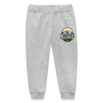Ich habe Merwedebrug 2026 überlebt - Baby Organic Jogginghose Baby Tumbler von Stanley/Stella - Grau meliert - Vorne