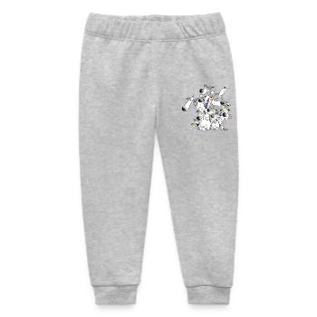 Lots Of Dogs - Dog - Baby Organic Sweatpants by Stanley/Stella - heather grey - Front