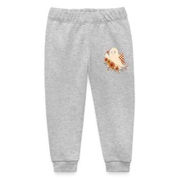 Geist Gespenst Botanik Blumen Blüten Mystisch - Baby Organic Jogginghose Baby Tumbler von Stanley/Stella - Grau meliert - Vorne