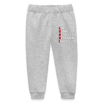 Monday - Baby Organic Sweatpants by Stanley/Stella - heather grey - Front