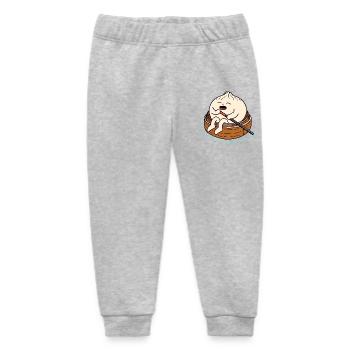 Steamy Set Sail - Baby Organic Sweatpants by Stanley/Stella - heather grey - Front