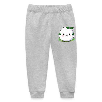 Kawaii Pflanze Kuschel Maskottchen - Baby Organic Jogginghose Baby Tumbler von Stanley/Stella - Grau meliert - Vorne