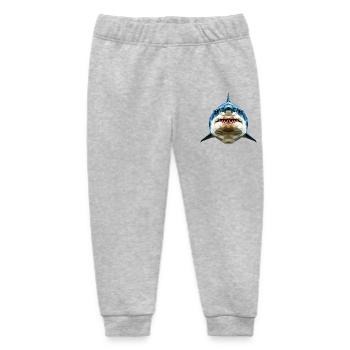 Hai Haifisch Tigerhai Taucher Süße Haie Weißer Hai - Baby Organic Jogginghose Baby Tumbler von Stanley/Stella - Grau meliert - Vorne