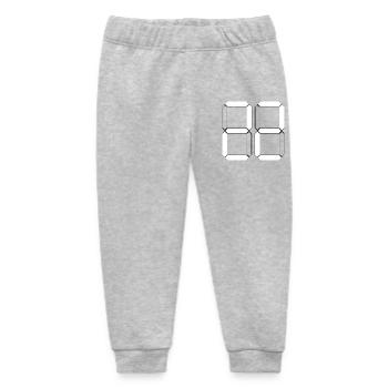 NUMBER 22 Twenty-Two Gift Digital - Baby Organic Sweatpants by Stanley/Stella - heather grey - Front