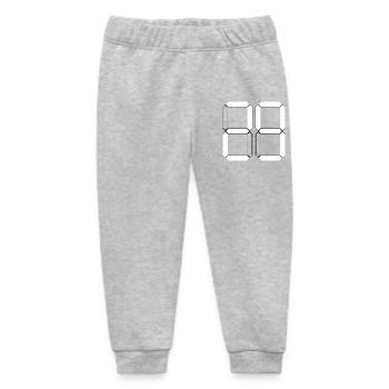 NUMBER 29 Twenty-Nine Gift Digital - Baby Organic Sweatpants by Stanley/Stella - heather grey - Front