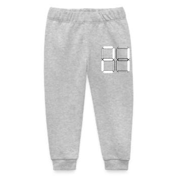 NUMBER 21 Twenty-One Gift Digital - Baby Organic Sweatpants by Stanley/Stella - heather grey - Front