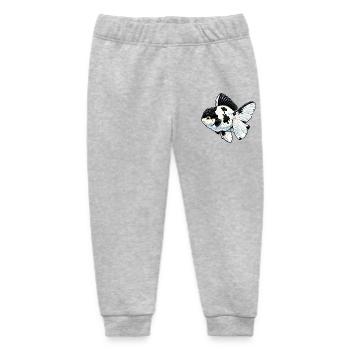 Grade Panda Oranda High Quality Goldfish - Baby Organic Jogginghose Baby Tumbler von Stanley/Stella - Grau meliert - Vorne